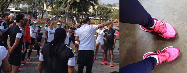 Treino na USP e Energy Boost ESM lindão.