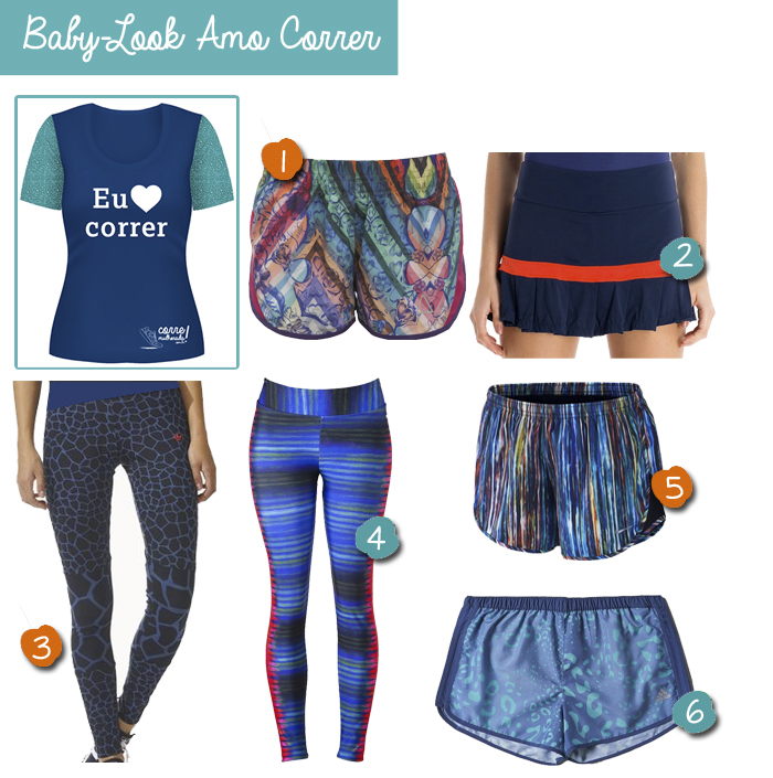 Look BL AMO CORRER modelo 2