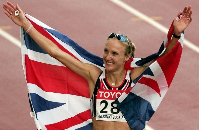 Paula Radcliffe no Mundial de Helsinki 2005