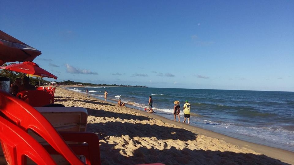 Praia de Taperapuan (Foto da Ju)