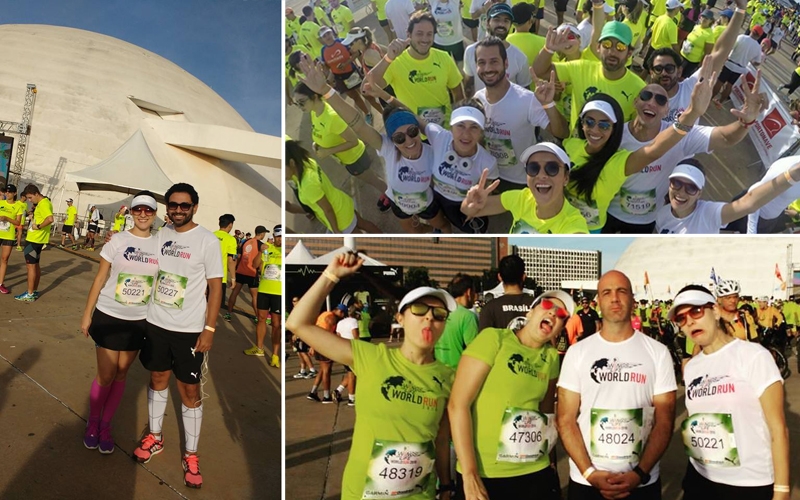 Momentos antes da largada com meu marido e a galera que correu com a Red Bull. E teve graça com @corridaurbana, @runjurun e @corridanoar :)